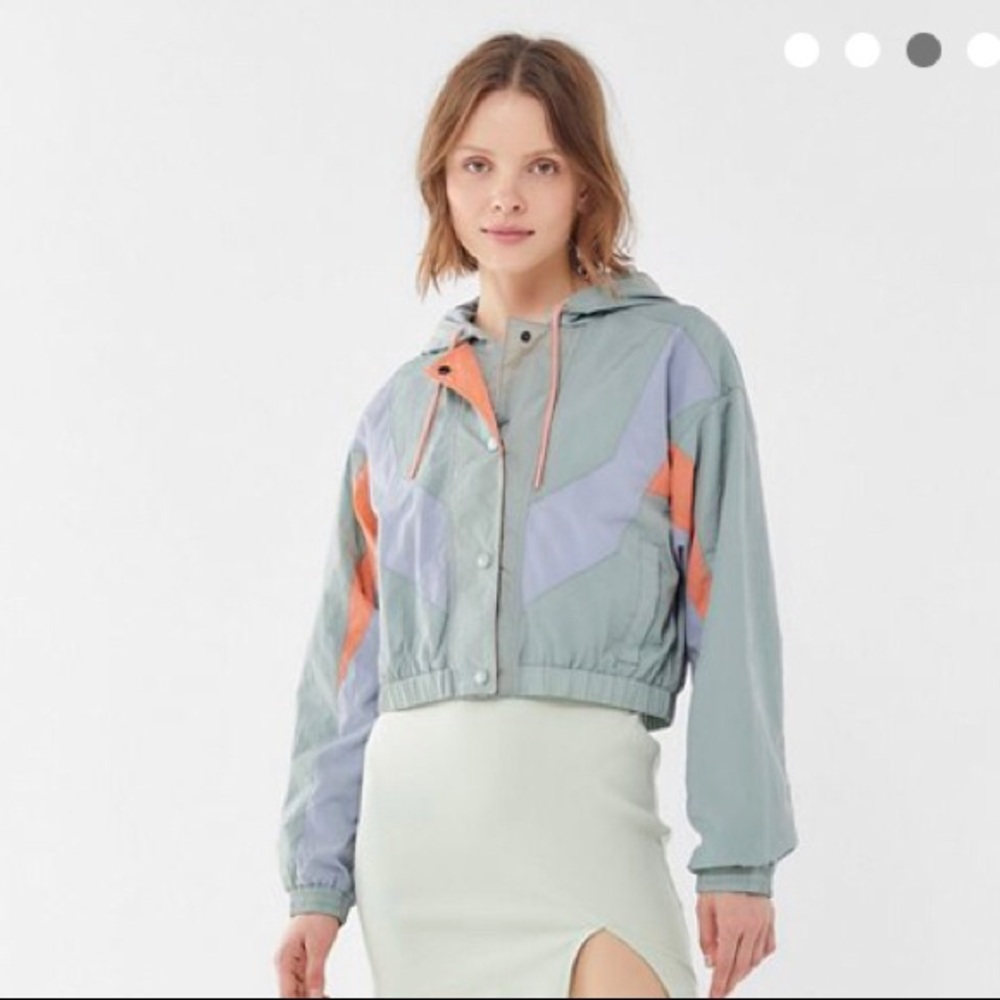 Urban outfitters cropped windbreaker.